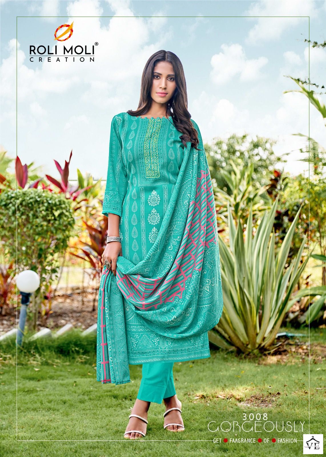 Roli Moli Dilara Pashmina Wholesale Swarovski Work Winter Wear Salwar Suit Catalog — Wholesale Salwar Suits, MPA wholesale from Surat - Gallery Image 3