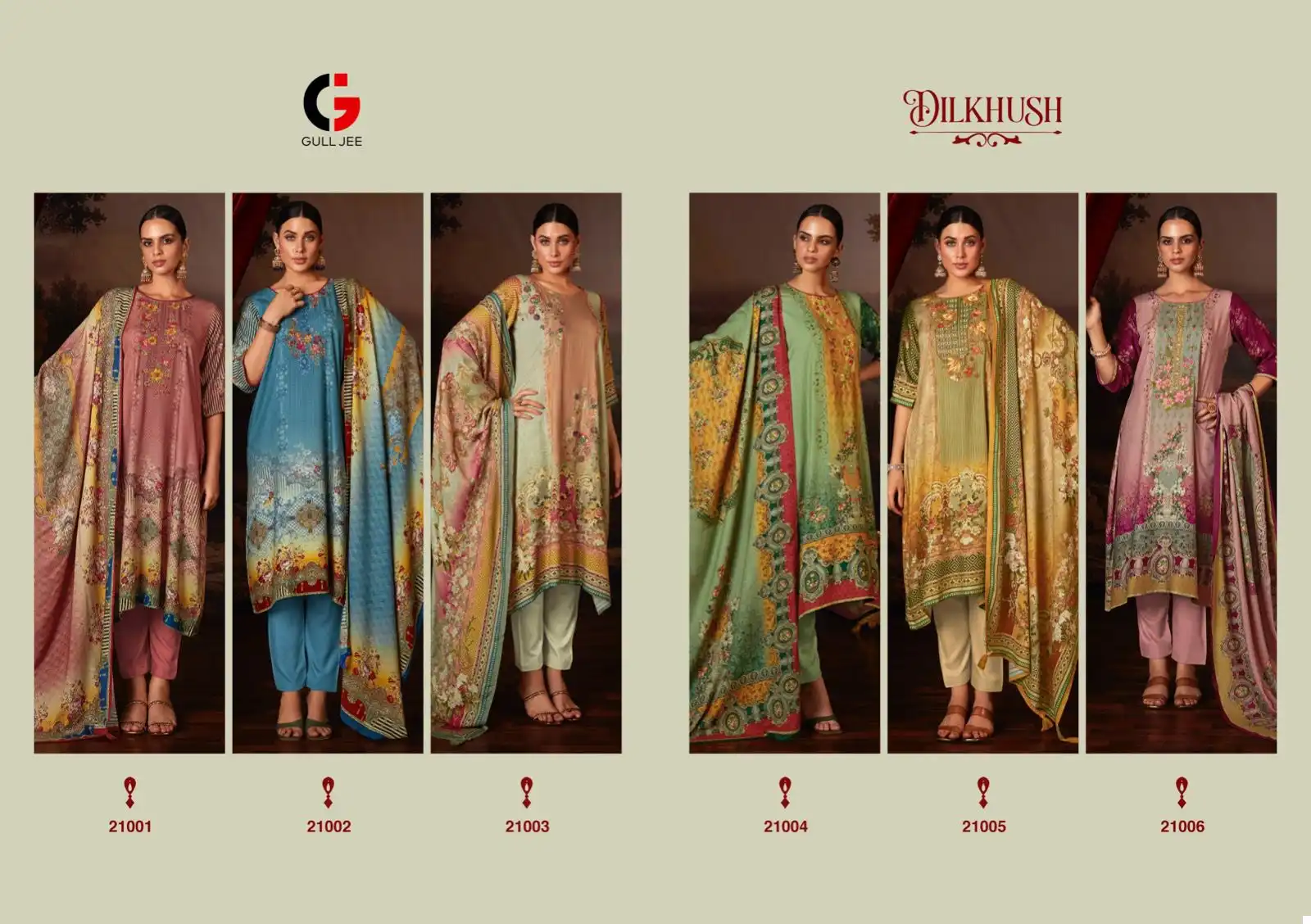 Deepsy Suits Gull Jee Dilkhush Pashmina Wholesale Designer Winter Wear Salwar Suit Catalog — Wholesale Salwar Suits, MPA wholesale from Surat — view 7