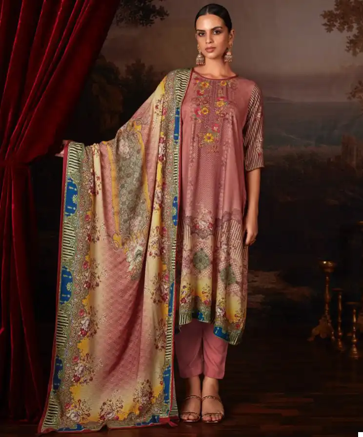 Deepsy Suits Gull Jee Dilkhush Pashmina Wholesale Designer Winter Wear Salwar Suit Catalog — Wholesale Salwar Suits, MPA wholesale from Surat — view 1