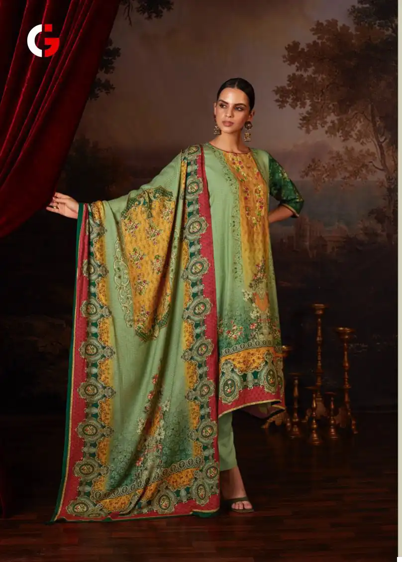 Deepsy Suits Gull Jee Dilkhush Pashmina Wholesale Designer Winter Wear Salwar Suit Catalog — Wholesale Salwar Suits, MPA wholesale from Surat - Gallery Image 4