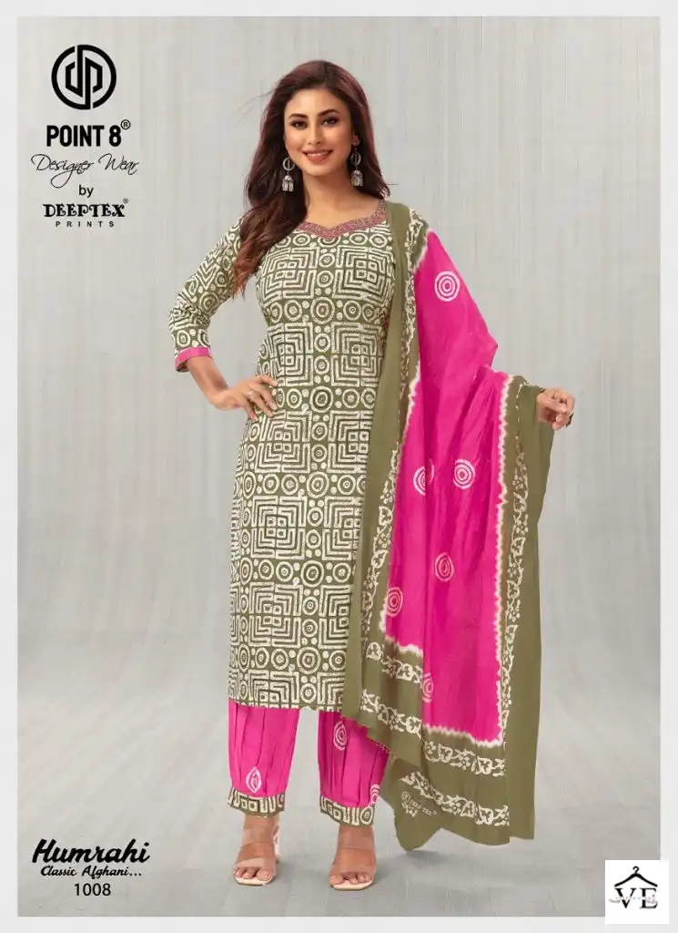 Deeptex Humrahi Heavy Cotton Wholesale Readymade Salwar Suit Catalog — Wholesale Salwar Suits, Deeptex wholesale from Surat — view 3