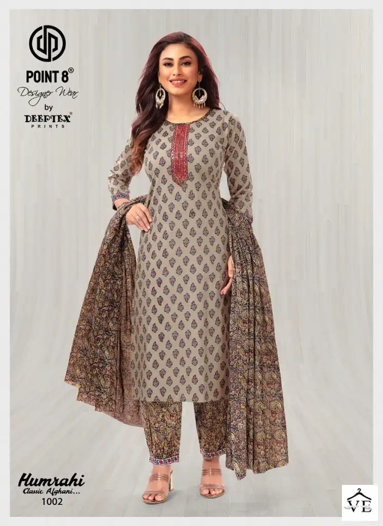 Deeptex Humrahi Heavy Cotton Wholesale Readymade Salwar Suit Catalog — Wholesale Salwar Suits, Deeptex wholesale from Surat — view 7