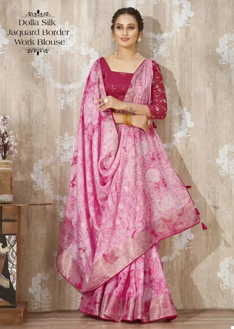 Vardan Ethnic Delhi Test 645 Dolla Silk Wholesale Sarees Catalog — Wholesale Sarees, MPA wholesale from Surat - Gallery Image 4