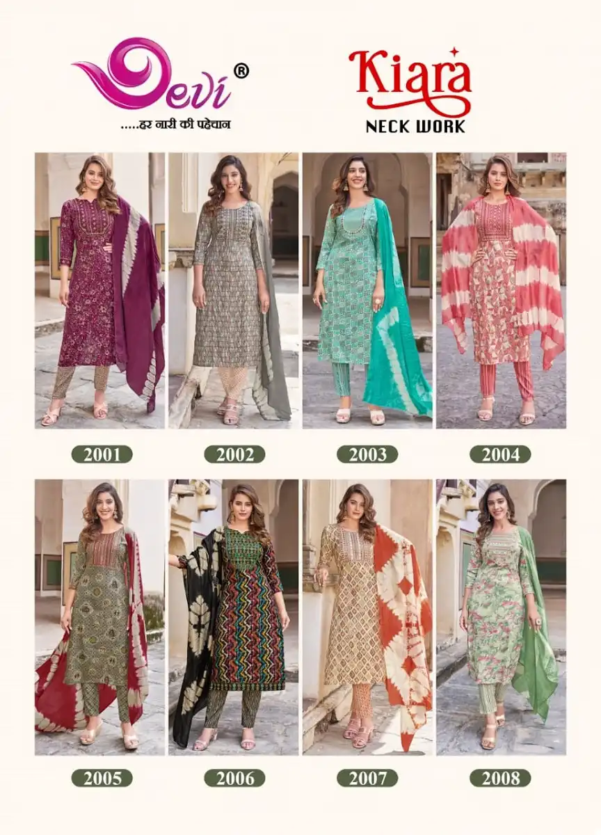 Devi Kiara Vol-2 Heavy Rayon Capsule Cotton Wholesale Readymade Suits Catalog — Wholesale Salwar Suits, MPA wholesale from Surat — view 9