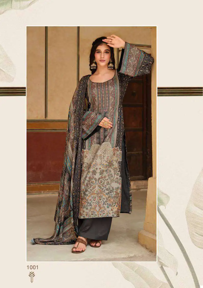 Fida Ekansh Pashmina Wholesale Winter Wear Salwar Suit Catalog — Wholesale Salwar Suits, MPA wholesale from Surat - Gallery Image 2
