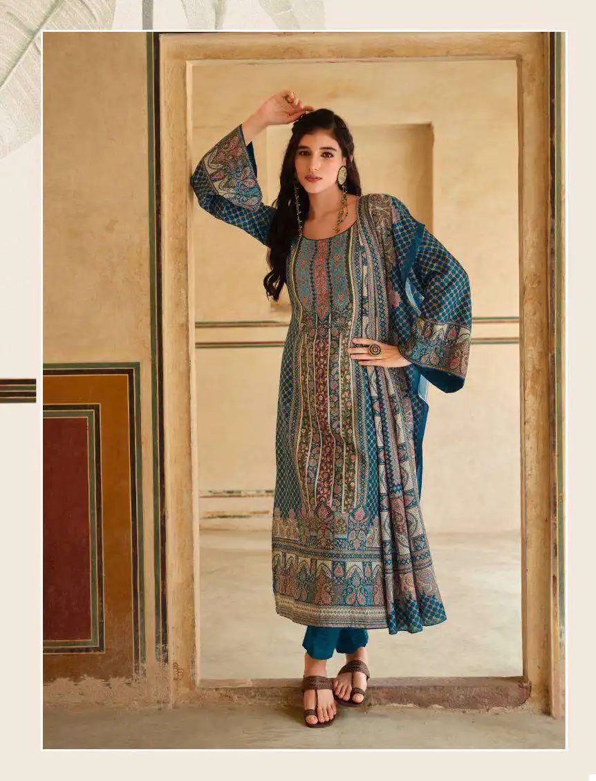 Fida Ekansh Pashmina Wholesale Winter Wear Salwar Suit Catalog — Wholesale Salwar Suits, MPA wholesale from Surat - Gallery Image 6