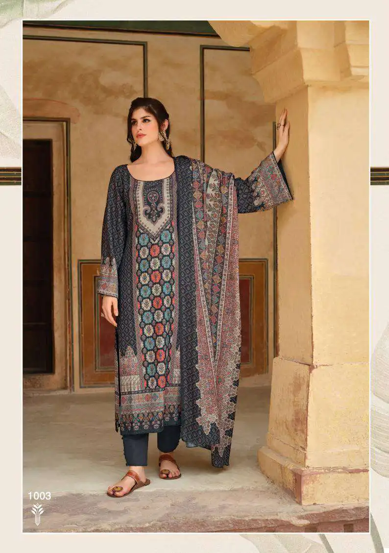 Fida Ekansh Pashmina Wholesale Winter Wear Salwar Suit Catalog — Wholesale Salwar Suits, MPA wholesale from Surat - Gallery Image 7