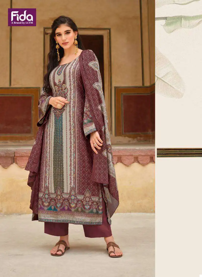 Fida Ekansh Pashmina Wholesale Winter Wear Salwar Suit Catalog — Wholesale Salwar Suits, MPA wholesale from Surat - Gallery Image 4
