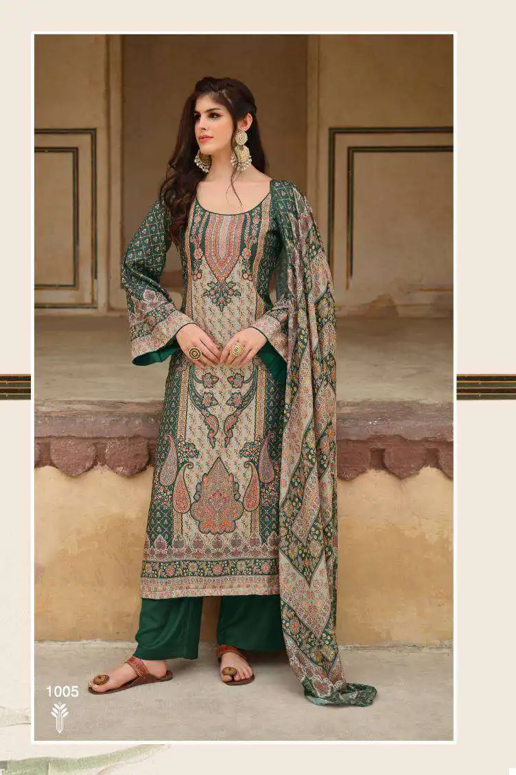 Fida Ekansh Pashmina Wholesale Winter Wear Salwar Suit Catalog — Wholesale Salwar Suits, MPA wholesale from Surat - Gallery Image 3