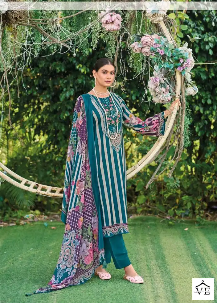 Kilory Trends Chirry Pashmina Wholesale Fancy Embroidery Winter Wear Salwar Suit Catalog — Wholesale Salwar Suits, MPA wholesale from Surat — view 3