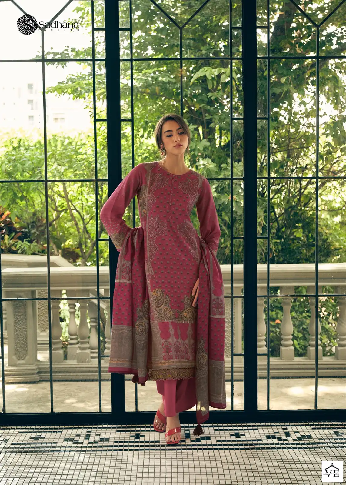 Sadhana Fashion Enchant Viscose Pashmina Wholesale Designer Winter Wear Salwar Suit Catalog — Wholesale Salwar Suits, MPA wholesale from Surat - Gallery Image 2
