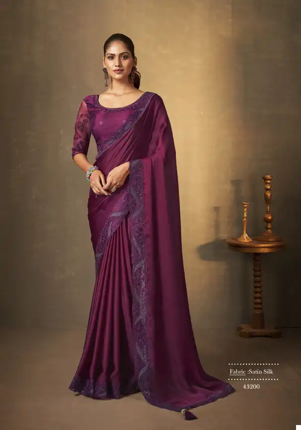 Mahotsav Erisha Georgette Wholesale Designer Saree Catalog — Wholesale Sarees, MPA wholesale from Surat - Gallery Image 6