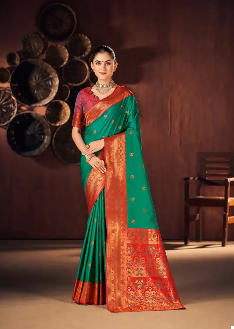 Sarha Eravati Silk Wholesale Saree Catalog — Wholesale Sarees, MPA wholesale from Surat - Gallery Image 3