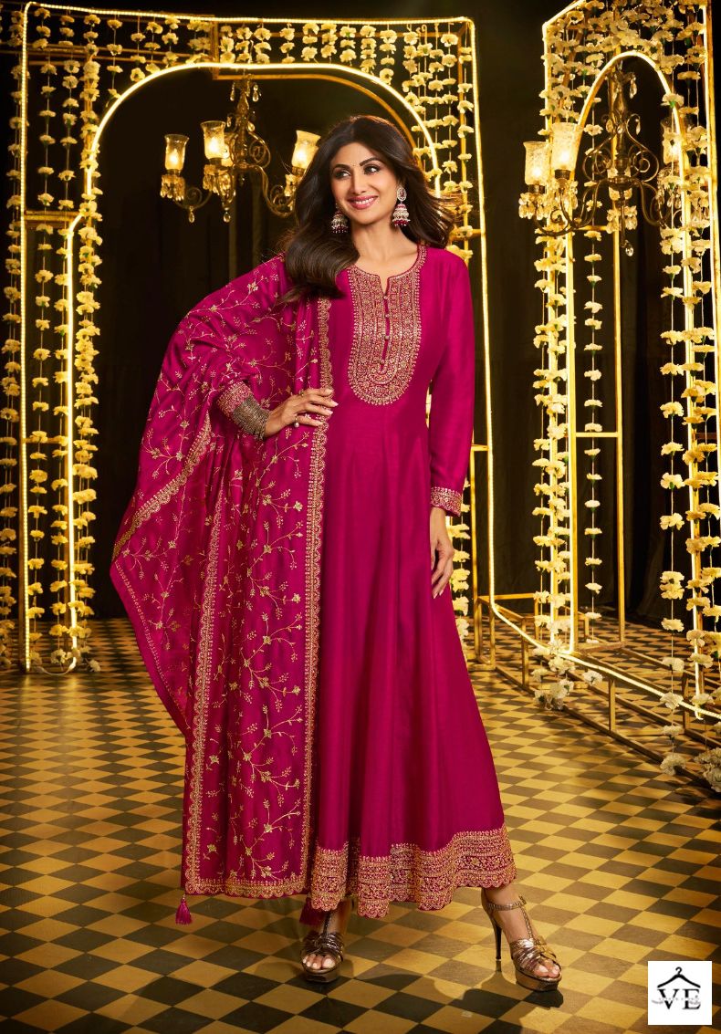 Vatsam Festive Collection Jacquard Wholesale Designer Readymade Salwar Suit — Wholesale Salwar Suits, MPA wholesale from Surat - Gallery Image 4