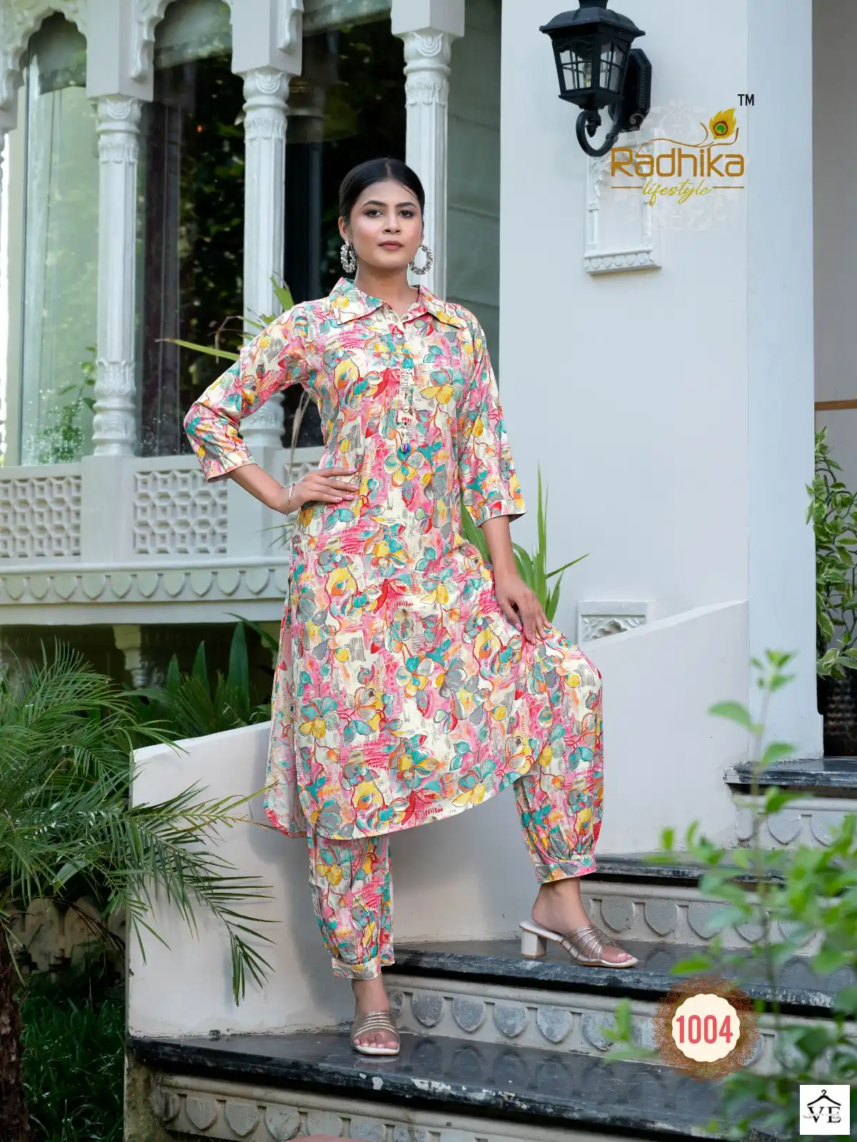 Radhika Lifestyle Floral Vol1 Liva Approved Rayon Wholesale Kurti With Afghani Pant Catalog — Wholesale Kurtis, MPA wholesale from Surat - Gallery Image 2