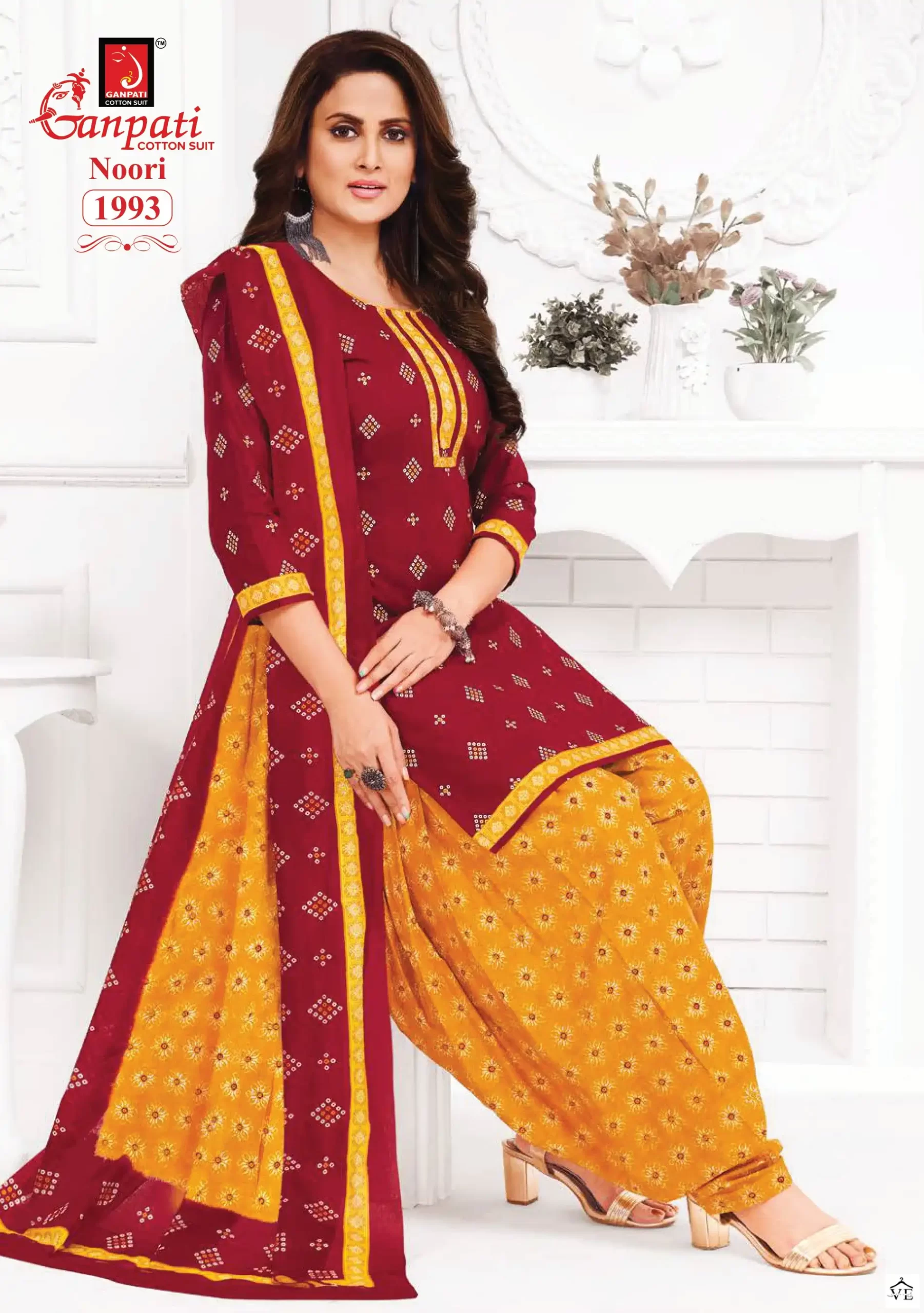 Ganpati Noori Patiyala Vol 8 Cotton Wholesale Salwar Suit Catalog - Image 14