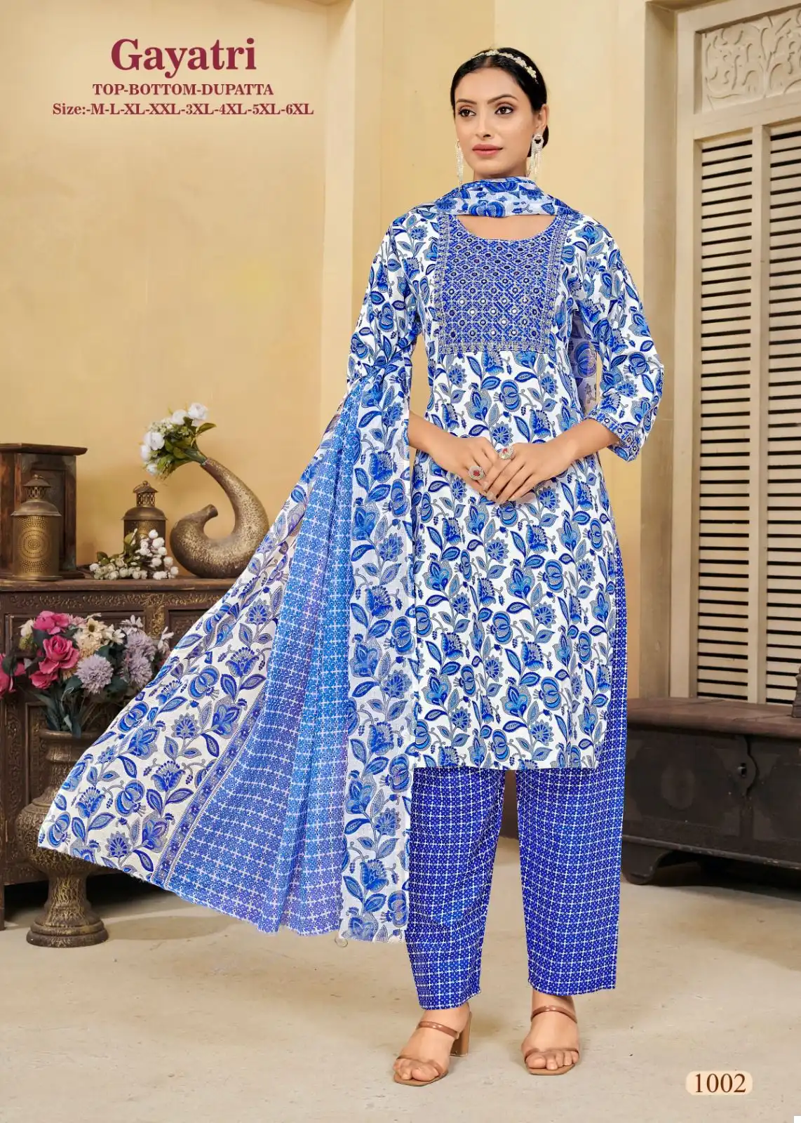 VE Gayatri Rayon Wholesale Readymade Suits Catalog — Wholesale Salwar Suits, MPA wholesale from Surat - Gallery Image 3