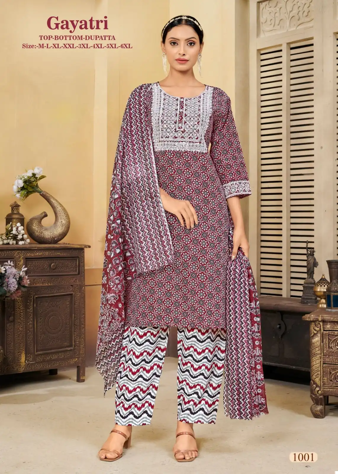 VE Gayatri Rayon Wholesale Readymade Suits Catalog — Wholesale Salwar Suits, MPA wholesale from Surat - Gallery Image 4