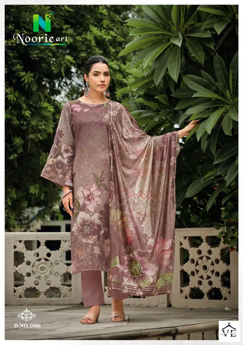 Noorie Art Gianna Pure Woollen Pashmina Wholesale Winter Wear Salwar Suit Catalog — Wholesale Salwar Suits, MPA wholesale from Surat - Gallery Image 5