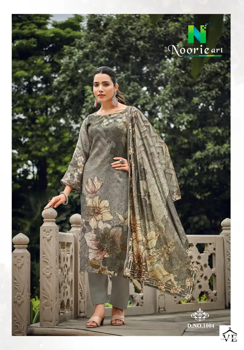 Noorie Art Gianna Pure Woollen Pashmina Wholesale Winter Wear Salwar Suit Catalog — Wholesale Salwar Suits, MPA wholesale from Surat - Gallery Image 6