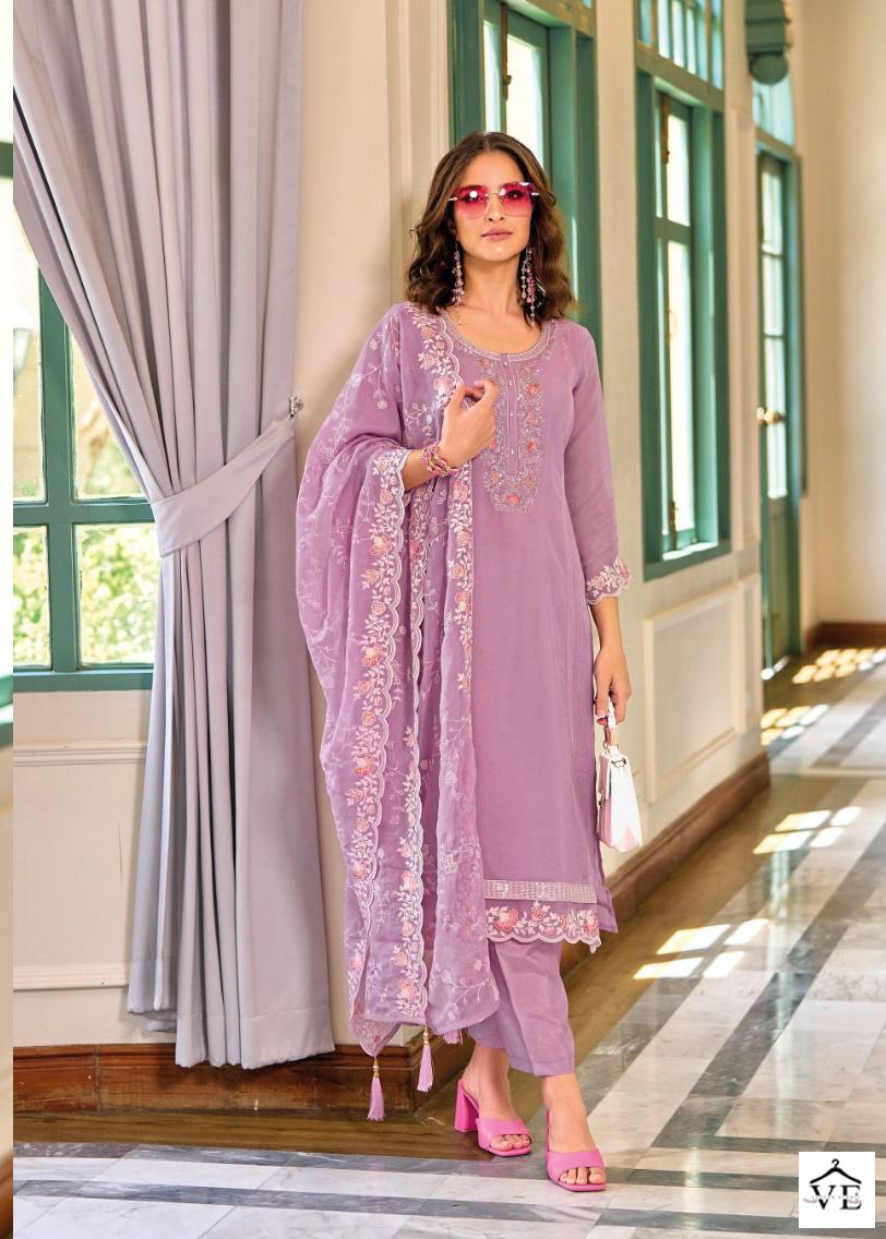 Zaveri Glory Organza Wholesale Designer Readymade Salwar Suit Catalog — Wholesale Salwar Suits, MPA wholesale from Surat - Gallery Image 2