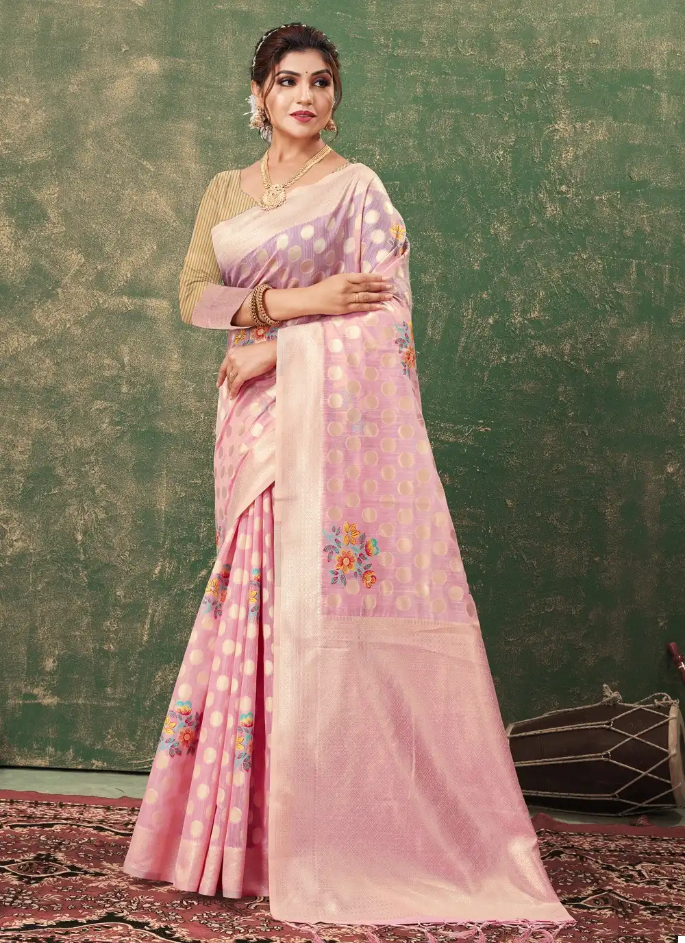 Sangam Glory Kota Cotton Wholesale Traditoinal Saree Catalog — Wholesale Sarees, MPA wholesale from Surat - Gallery Image 3