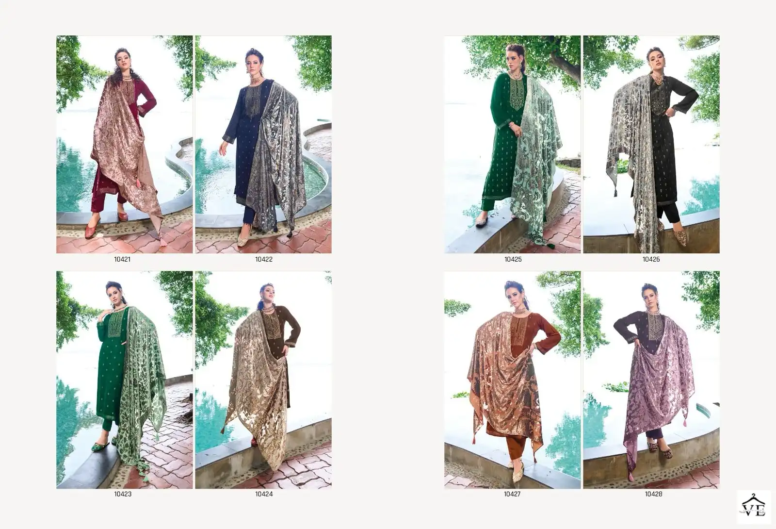 Cinderella Gullbano Vol 2 Pure Viscose Pashmina Wholesale Designer Winter Wear Salwar Suit Catalog — Wholesale Salwar Suits, MPA wholesale from Surat — view 12