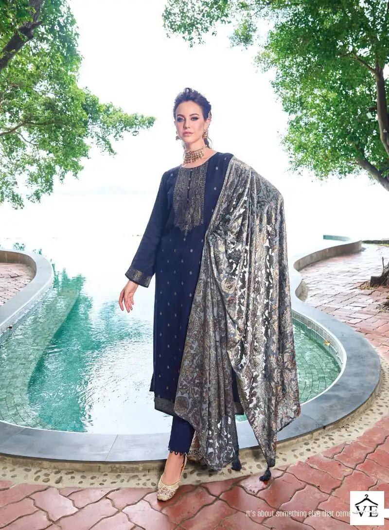 Cinderella Gullbano Vol 2 Pure Viscose Pashmina Wholesale Designer Winter Wear Salwar Suit Catalog — Wholesale Salwar Suits, MPA wholesale from Surat - Gallery Image 2