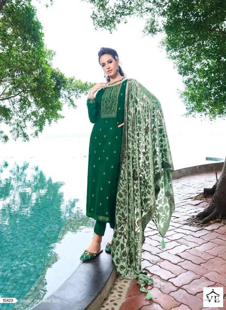 Cinderella Gullbano Vol 2 Pure Viscose Pashmina Wholesale Designer Winter Wear Salwar Suit Catalog — Wholesale Salwar Suits, MPA wholesale from Surat - Gallery Image 4