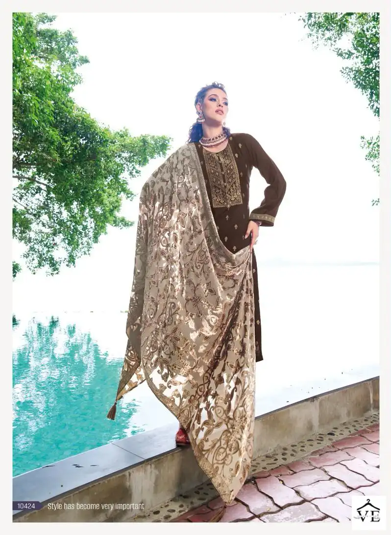 Cinderella Gullbano Vol 2 Pure Viscose Pashmina Wholesale Designer Winter Wear Salwar Suit Catalog — Wholesale Salwar Suits, MPA wholesale from Surat - Gallery Image 5