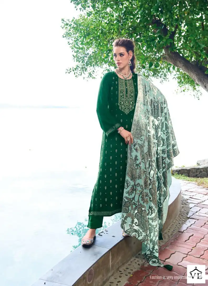 Cinderella Gullbano Vol 2 Pure Viscose Pashmina Wholesale Designer Winter Wear Salwar Suit Catalog — Wholesale Salwar Suits, MPA wholesale from Surat - Gallery Image 6