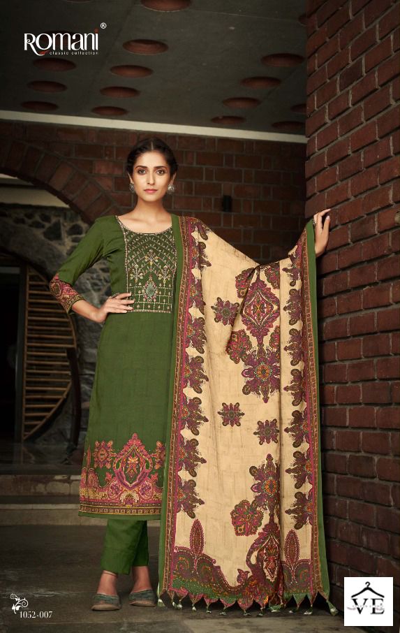 Romani Gulmarg Pashmina Wholesale Winter Wear Salwar Suit Catalog — Wholesale Salwar Suits, MPA wholesale from Surat - Gallery Image 8