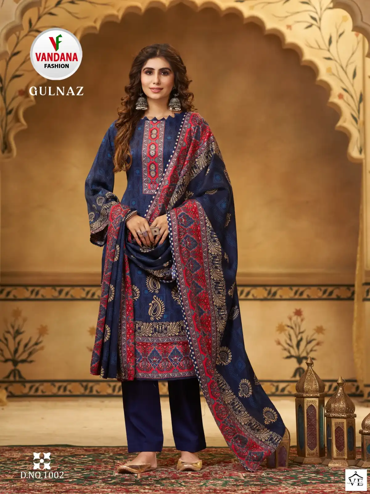 Vandana Gulnaz Pashmina Wholesale Winter Wear Salwar Suit Catalog — Wholesale Salwar Suits, MPA wholesale from Surat - Gallery Image 4