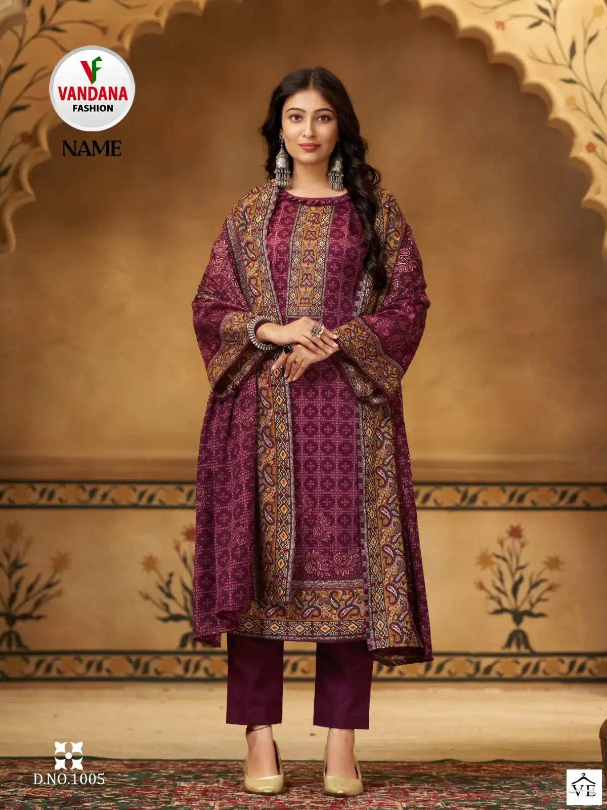 Vandana Gulnaz Pashmina Wholesale Winter Wear Salwar Suit Catalog — Wholesale Salwar Suits, MPA wholesale from Surat - Gallery Image 6