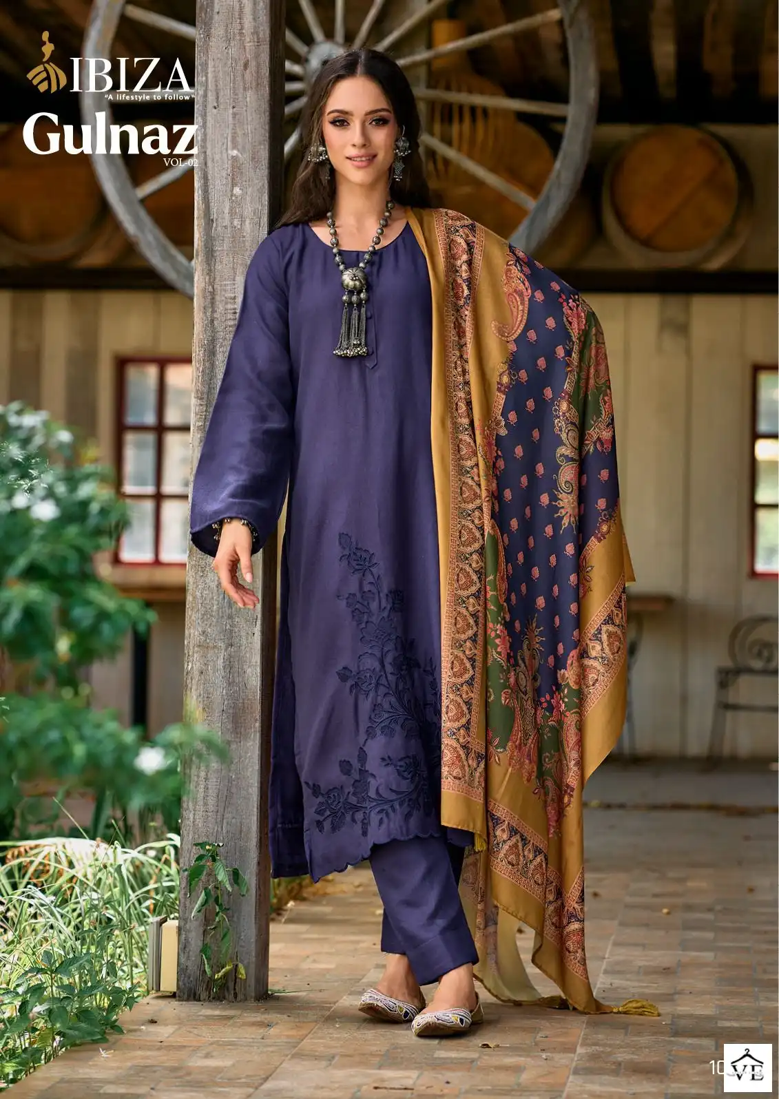 Ibiza Gulnaz Vol 2 Pashmina Wholesale Winter Wear Salwar Suit Catalog — Wholesale Salwar Suits, MPA wholesale from Surat - Gallery Image 8