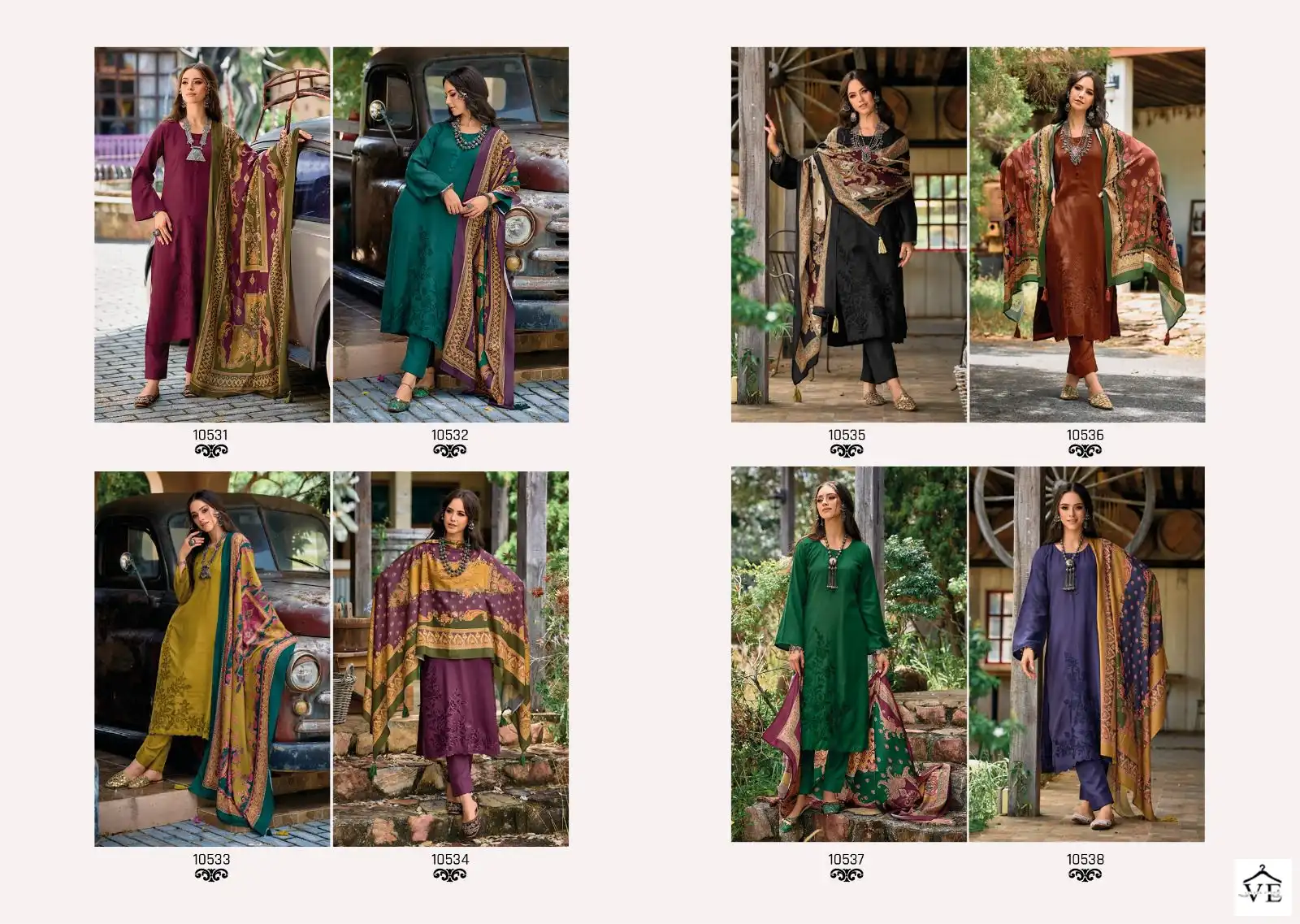 Ibiza Gulnaz Vol 2 Pashmina Wholesale Winter Wear Salwar Suit Catalog — Wholesale Salwar Suits, MPA wholesale from Surat — view 9