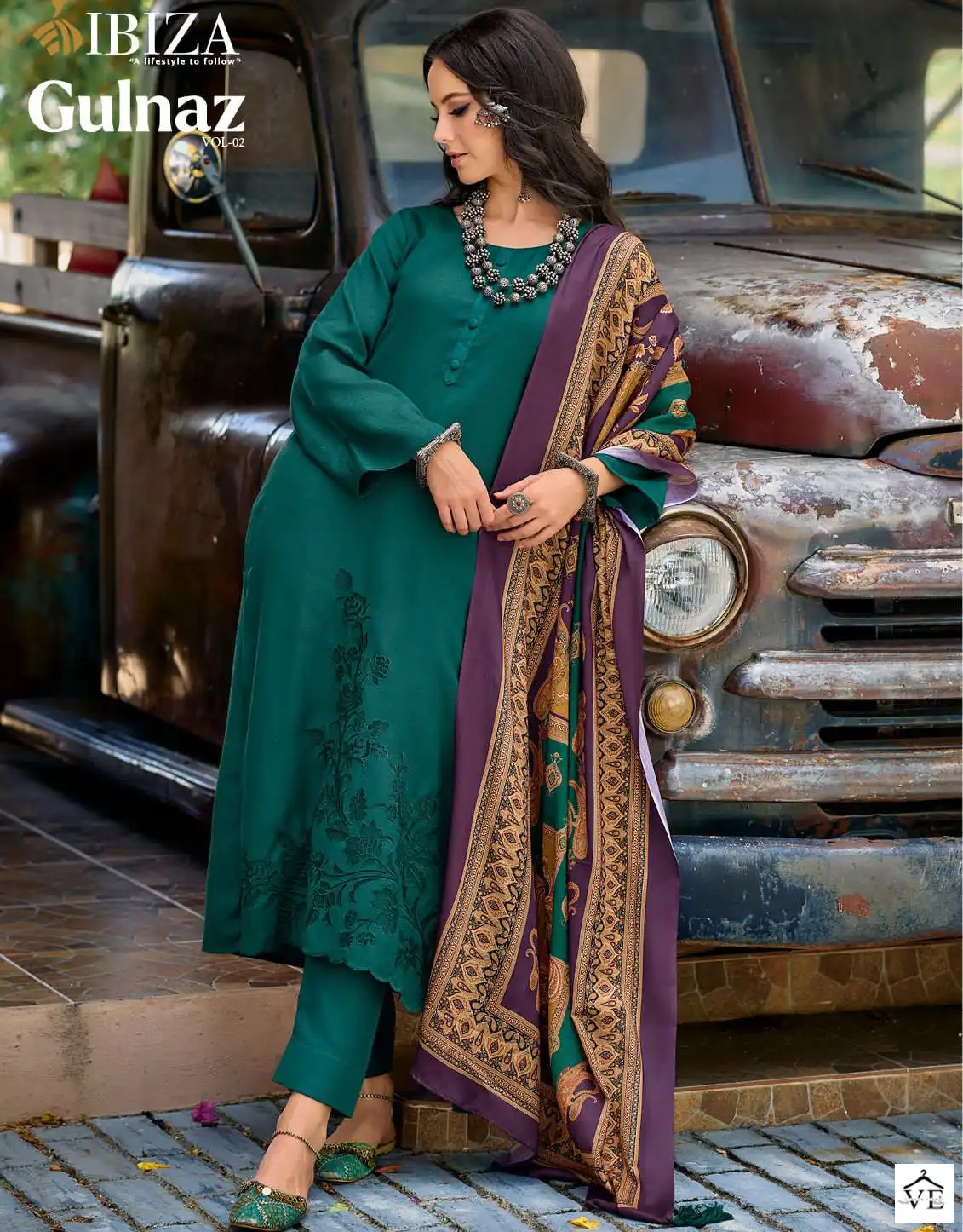 Ibiza Gulnaz Vol 2 Pashmina Wholesale Winter Wear Salwar Suit Catalog — Wholesale Salwar Suits, MPA wholesale from Surat — view 1