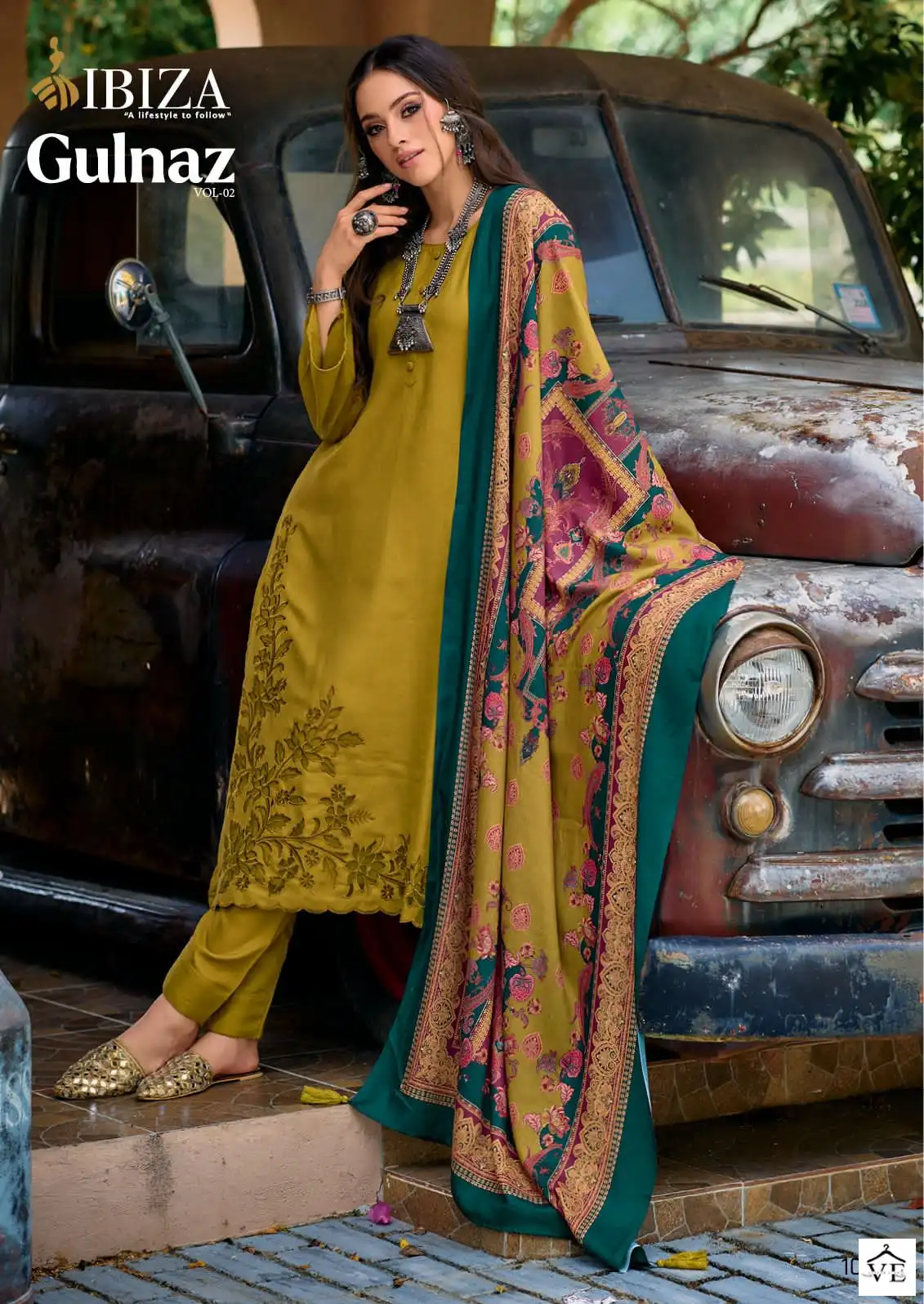 Ibiza Gulnaz Vol 2 Pashmina Wholesale Winter Wear Salwar Suit Catalog — Wholesale Salwar Suits, MPA wholesale from Surat - Gallery Image 3