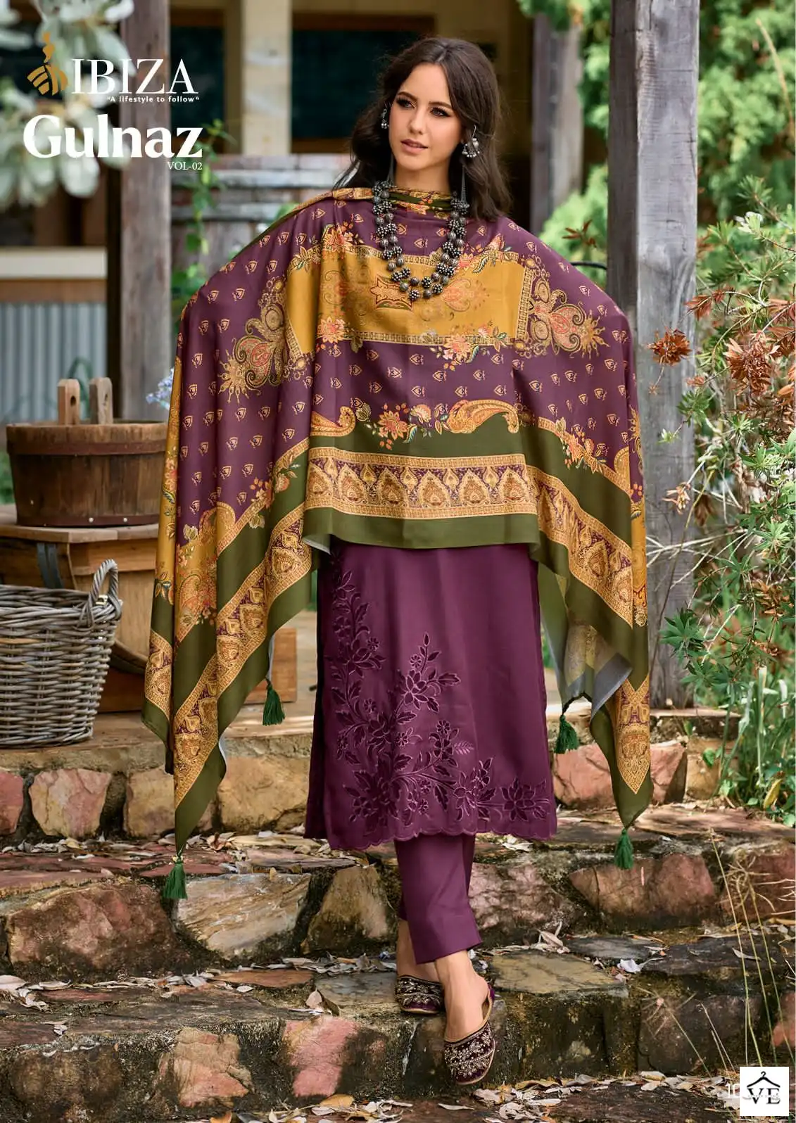 Ibiza Gulnaz Vol 2 Pashmina Wholesale Winter Wear Salwar Suit Catalog — Wholesale Salwar Suits, MPA wholesale from Surat - Gallery Image 4