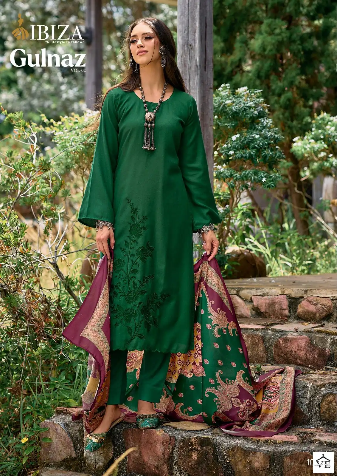 Ibiza Gulnaz Vol 2 Pashmina Wholesale Winter Wear Salwar Suit Catalog — Wholesale Salwar Suits, MPA wholesale from Surat - Gallery Image 7