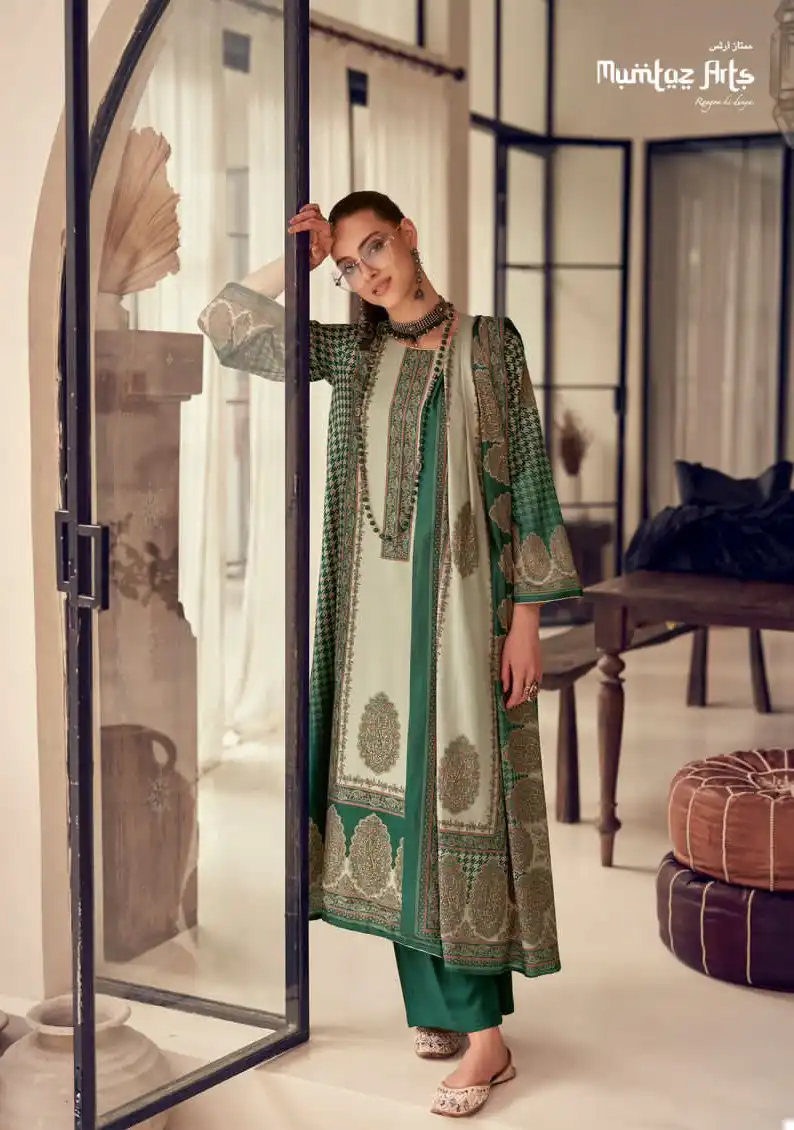 Mumtaz Arts Gulzaar Pashmina Wholesale Designer Winter Wear Salwar Suit Catalog — Wholesale Salwar Suits, MPA wholesale from Surat - Gallery Image 3