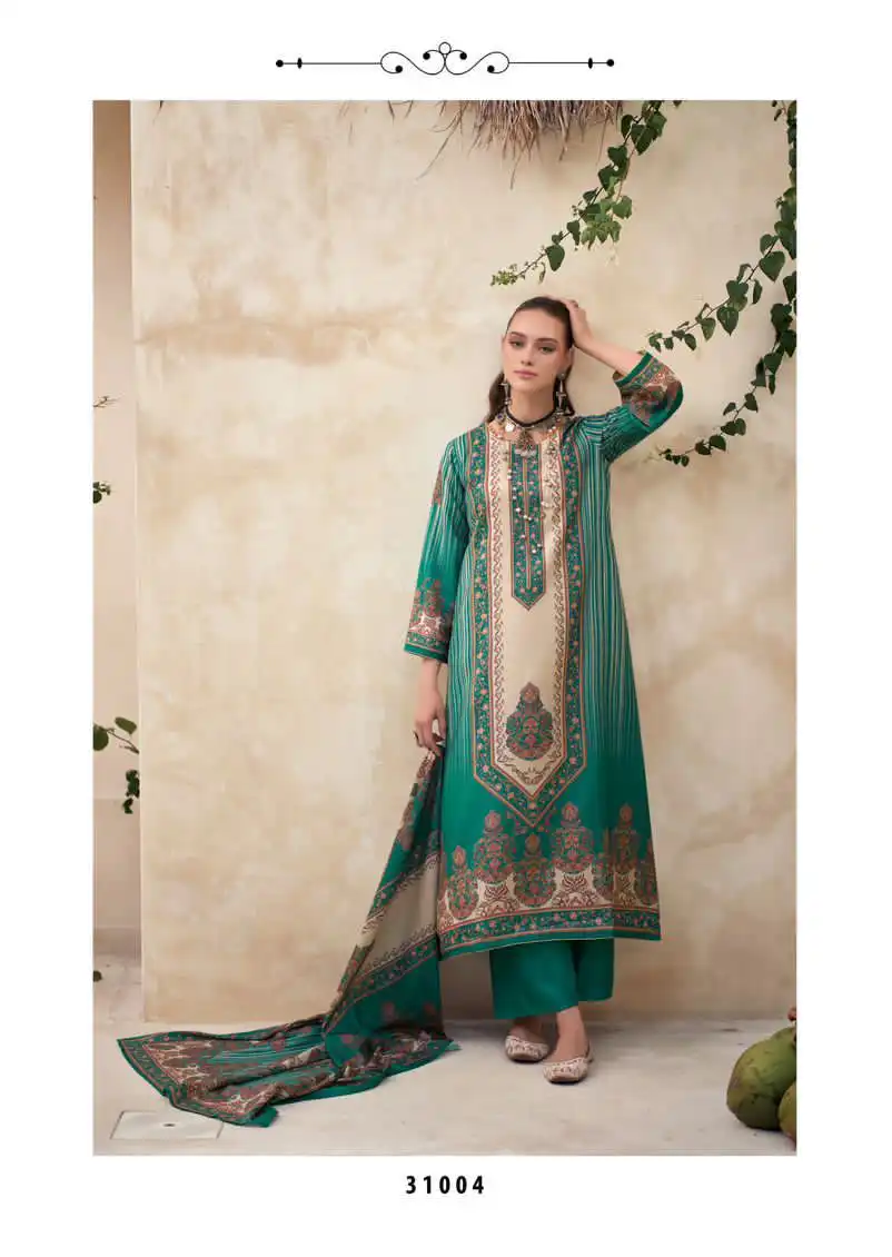 Mumtaz Arts Gulzaar Pashmina Wholesale Designer Winter Wear Salwar Suit Catalog — Wholesale Salwar Suits, MPA wholesale from Surat - Gallery Image 4