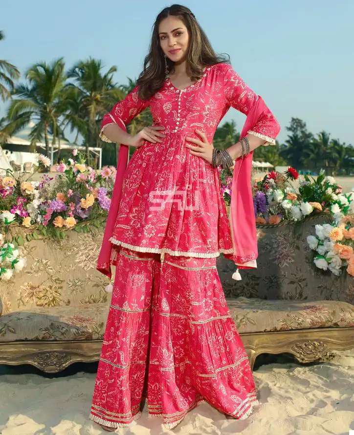 S4U Gulabo Vol 4 Cotton /Rayon Wholesale Readymade Suit Catalog — Wholesale Salwar Suits, MPA wholesale from Surat — view 1
