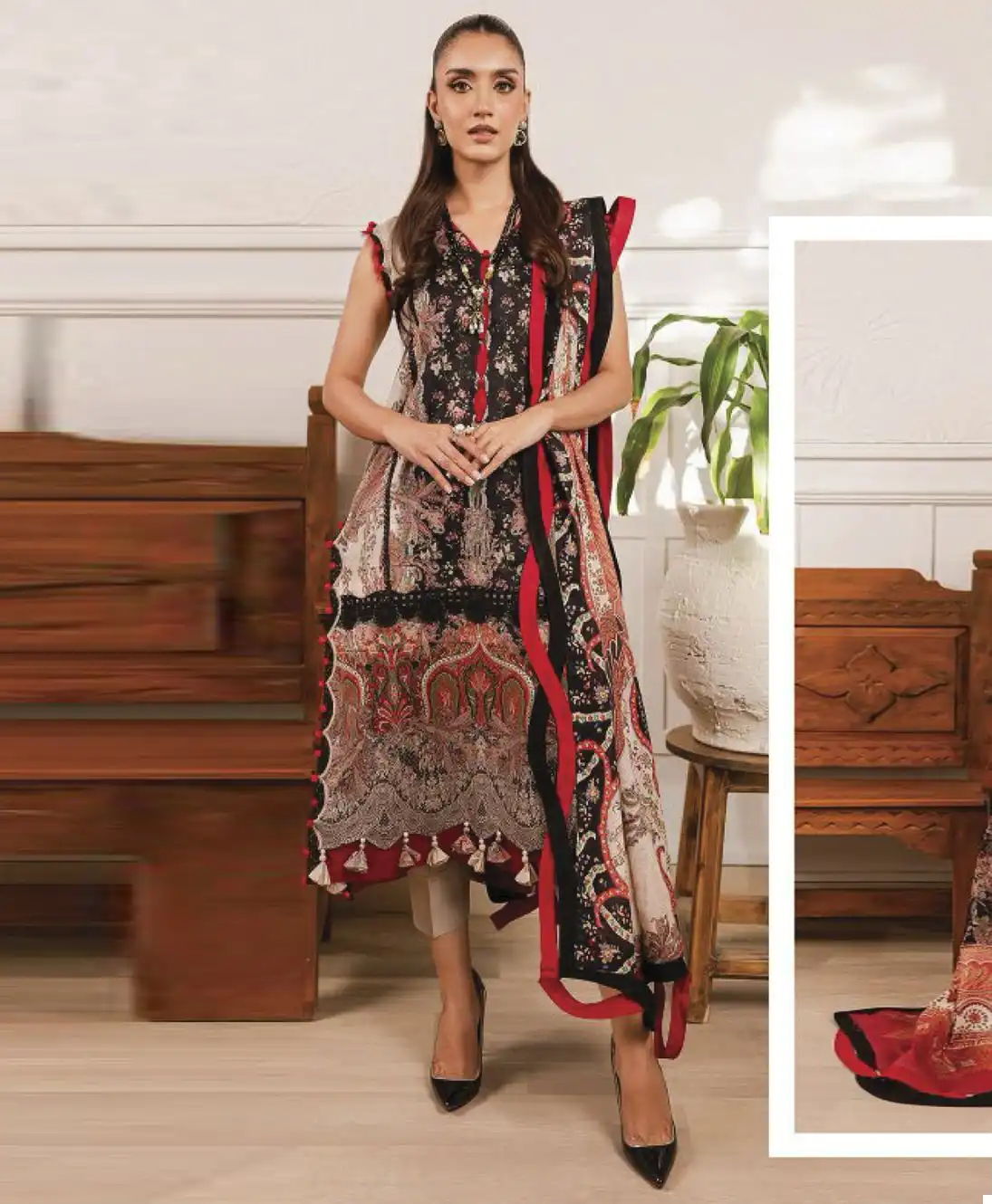 Hala Chevron By Nayra Vol 3 Cotton Wholesale Pakistani Salwar Suit Catalog — Wholesale Salwar Suits, MPA wholesale from Surat — view 1
