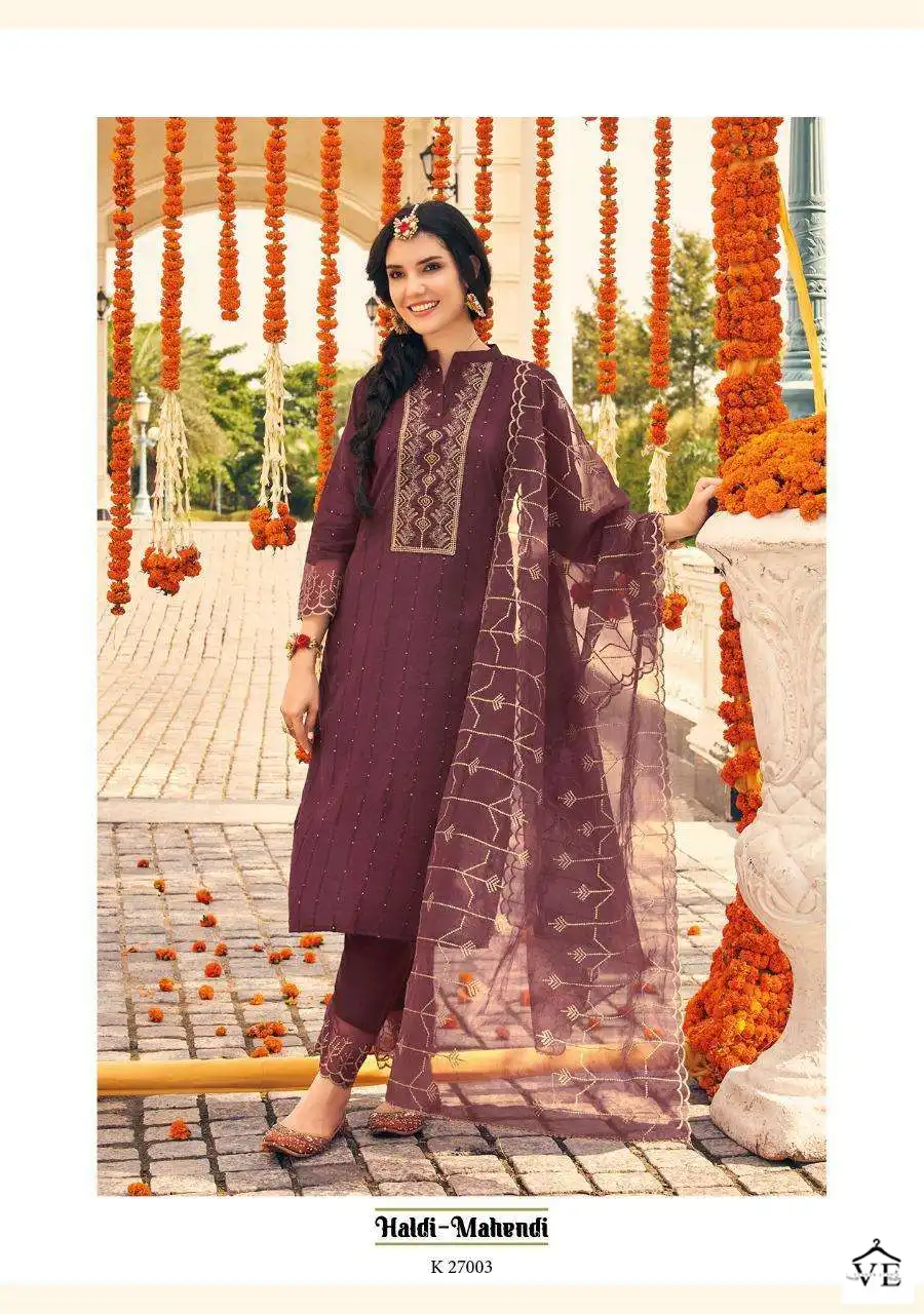 Kalki Fashion Haldi Mahendi Vol 4 Pure Viscose Wholesale Designer Readymade Salwar Suit Catalog — Wholesale Salwar Suits, MPA wholesale from Surat - Gallery Image 5
