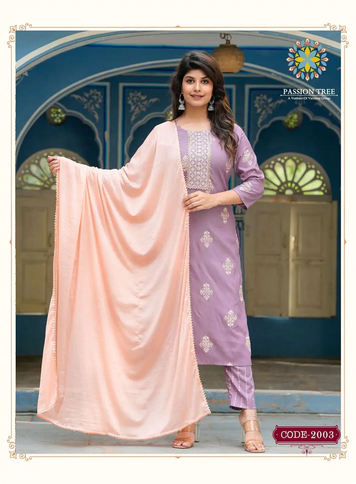 Passion Tree Harvi Vol-2 Rayon Wholesale Readymade Suits Catalog - 8 Pcs Set — Wholesale Salwar Suits, MPA wholesale from Surat - Gallery Image 5