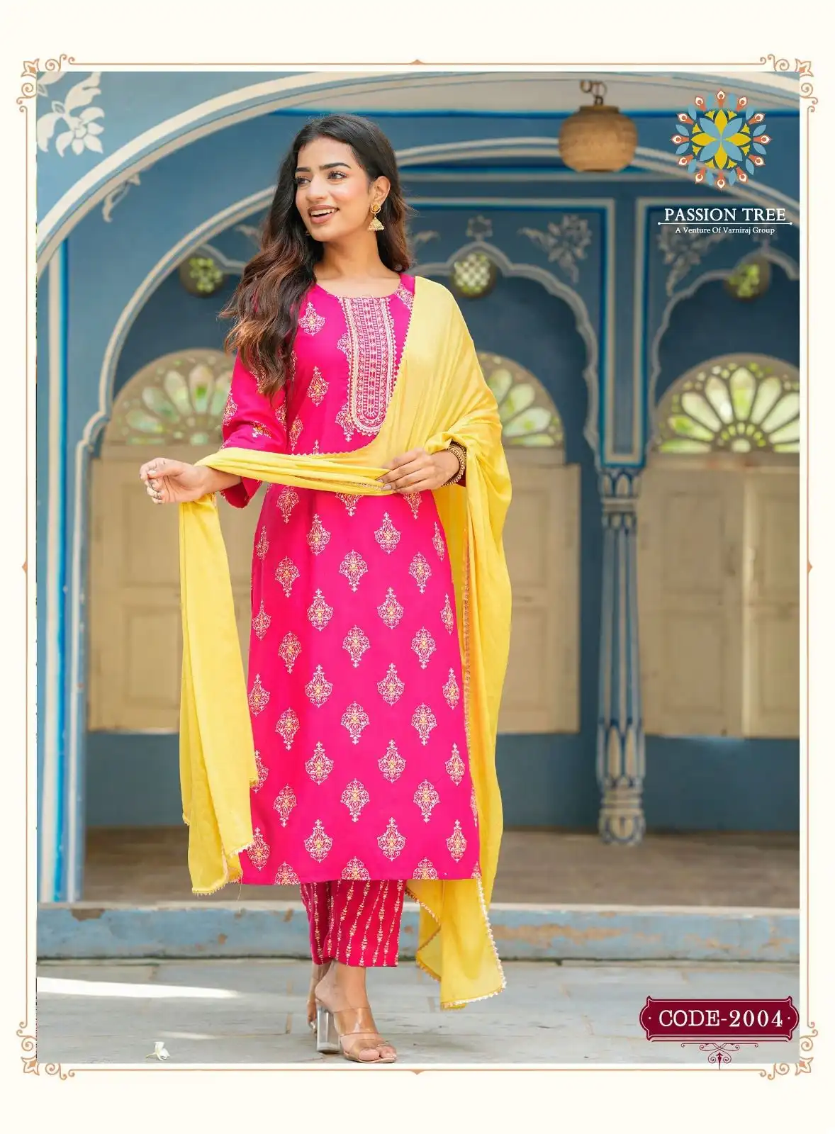 Passion Tree Harvi Vol-2 Rayon Wholesale Readymade Suits Catalog - 8 Pcs Set — Wholesale Salwar Suits, MPA wholesale from Surat - Gallery Image 6