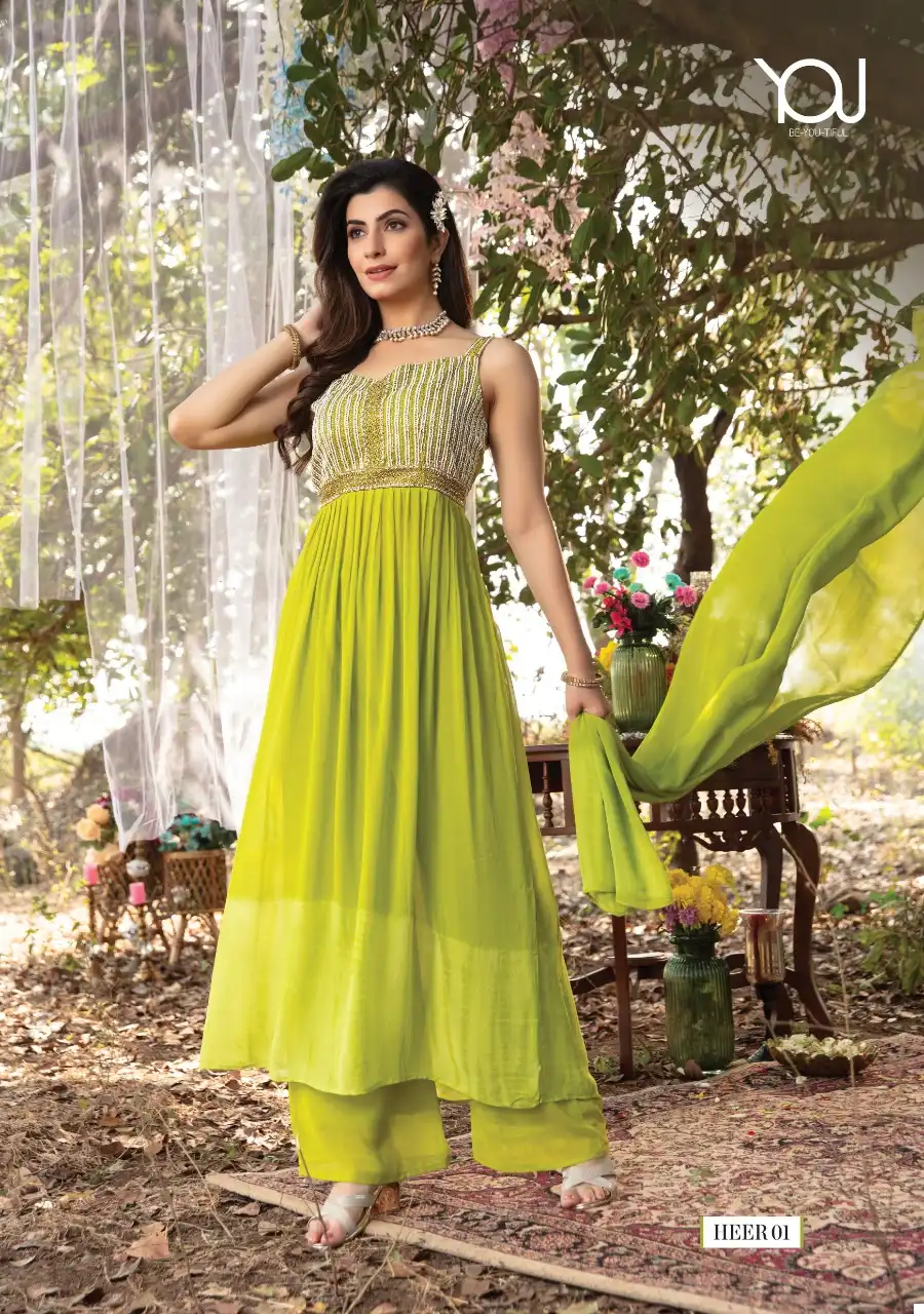 Wanna Heer Heavy &amp; Fancy Fabrics Wholesale Festive Collection Catalog — Wholesale Kurtis, MPA wholesale from Surat — view 2