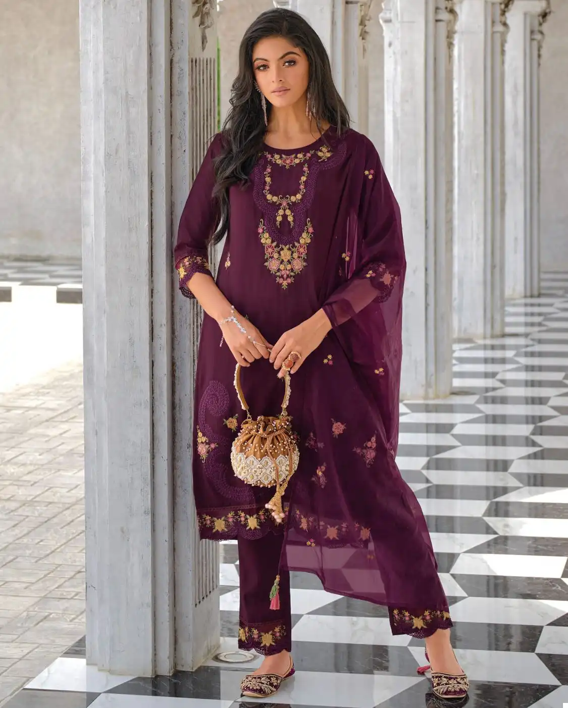 Lady Leela Inaayat Pure Viscose Wholesale Readymade Suits Catalog — Wholesale Salwar Suits, Lady Leela wholesale from Surat — view 1