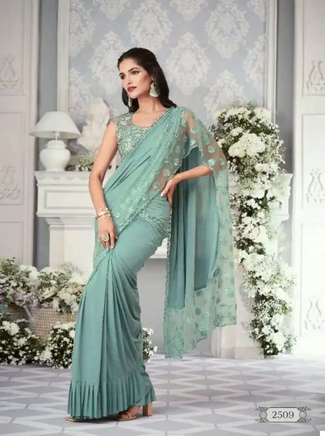 Anmol Innara Vol-04 Lycra Wholesale Readymade Saree Catalog - Image 3